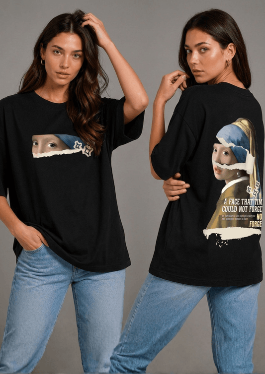 Women’s Printed Oversized T-Shirt – NOT FORGET
