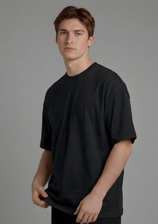 Men’s Oversized Essential T-Shirt – Black