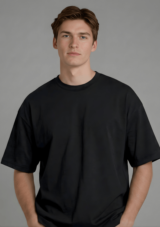 Men’s Oversized Essential T-Shirt – Black