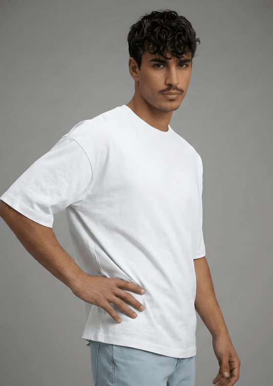 Men’s Oversized Essential T-Shirt – White