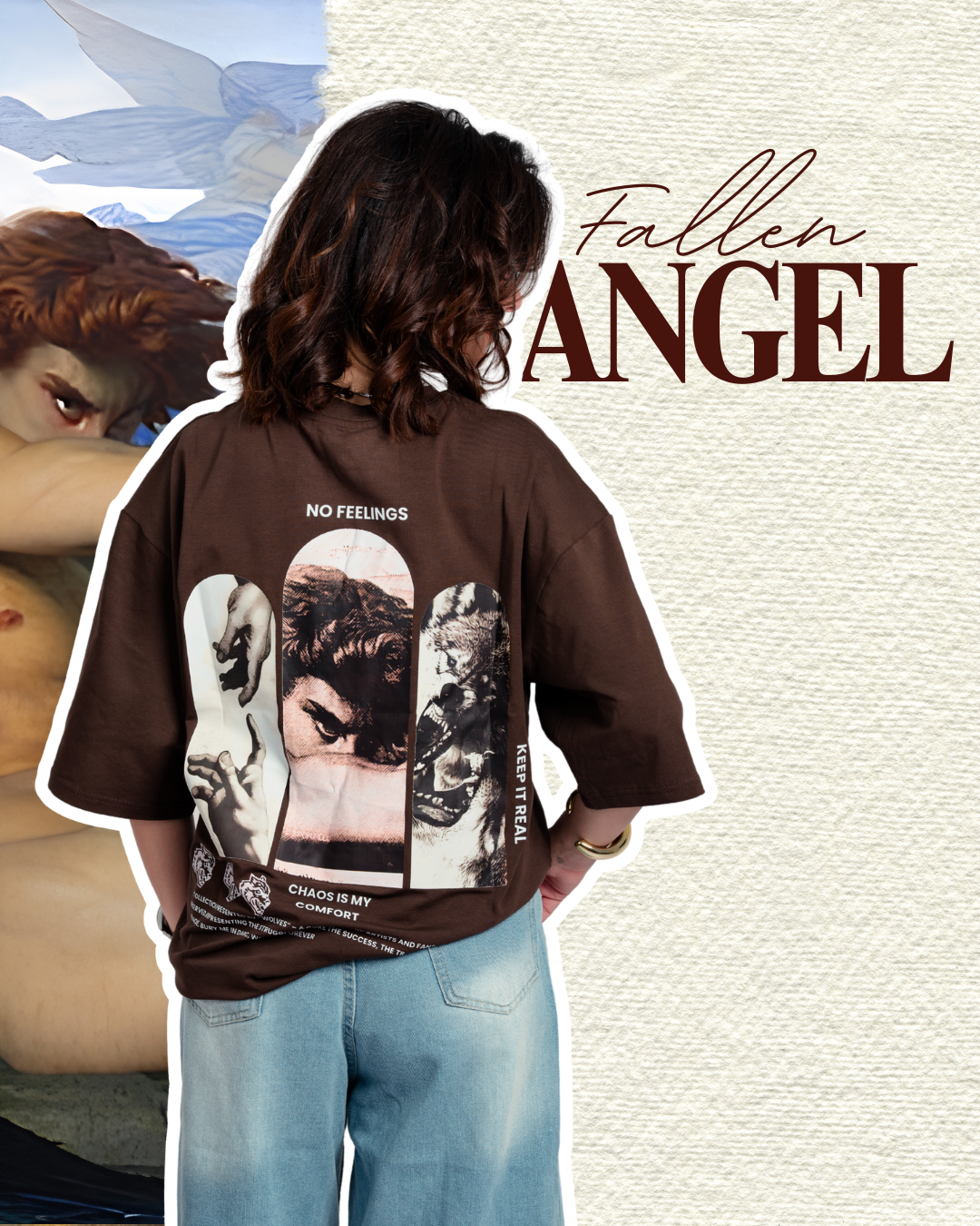 No Feelings Oversized Tee