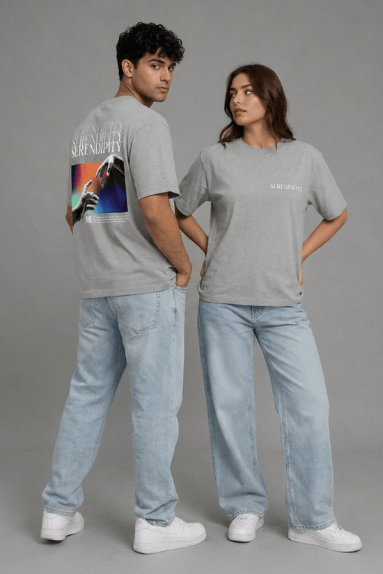 Unisex Oversized Graphic T-Shirt – Serendipity Edition
