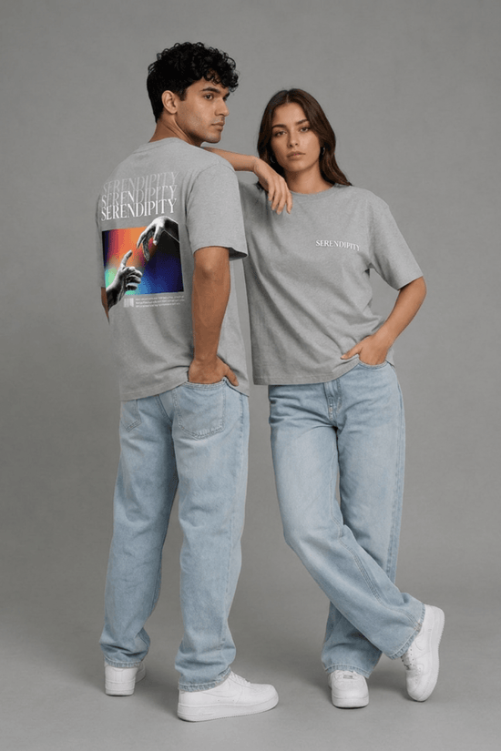 Unisex Oversized Graphic T-Shirt – Serendipity Edition