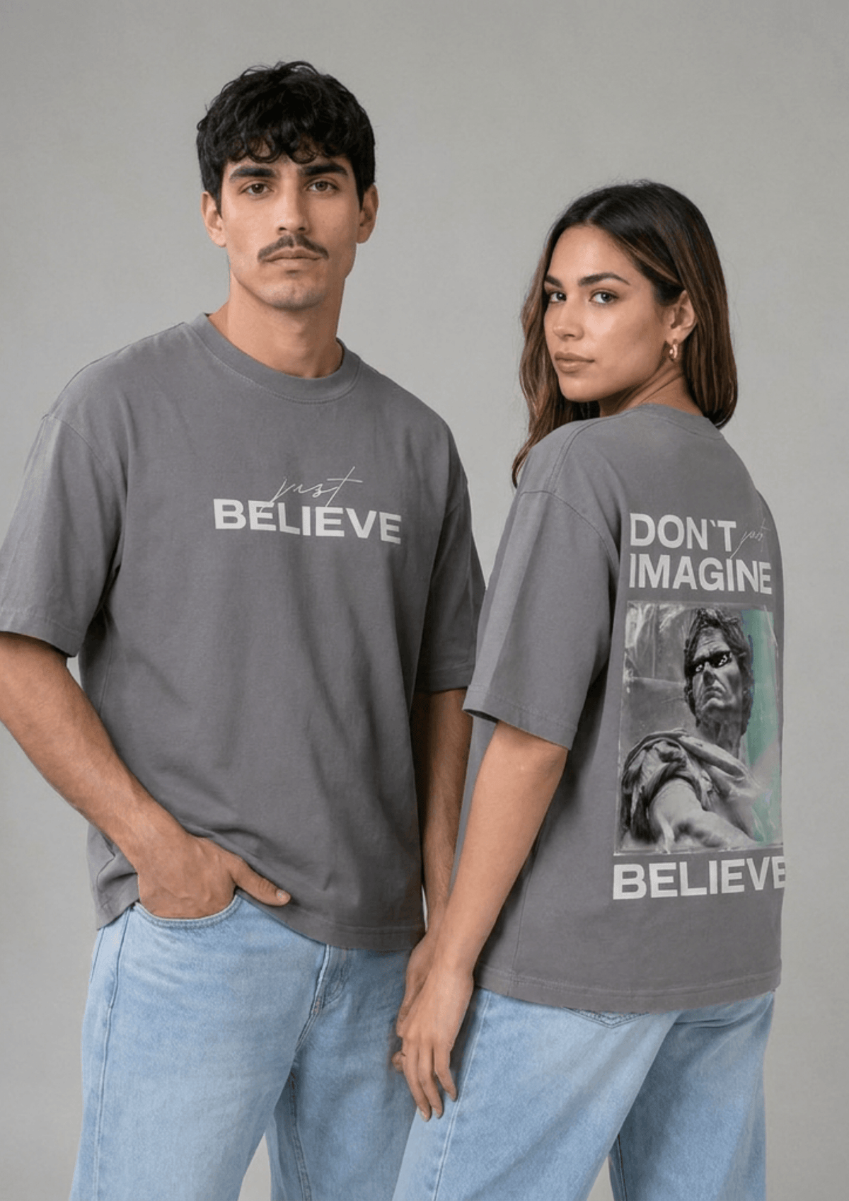 Believe Oversized Tee