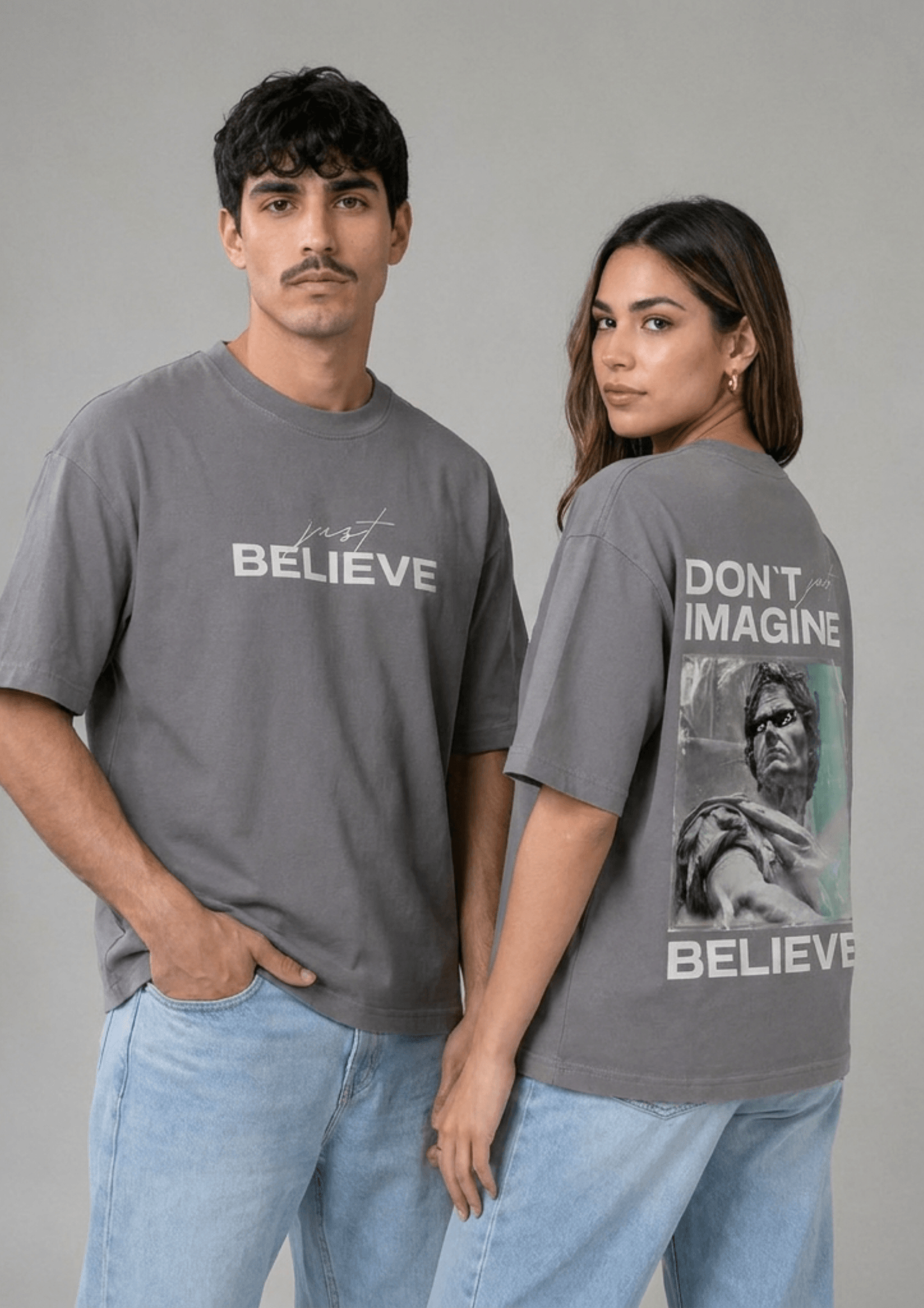 Believe Oversized Tee