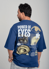 Power Of Eyes Oversized Tee