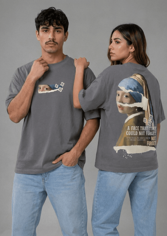 Unisex Oversized Graphic T-Shirt – Pearl Edition