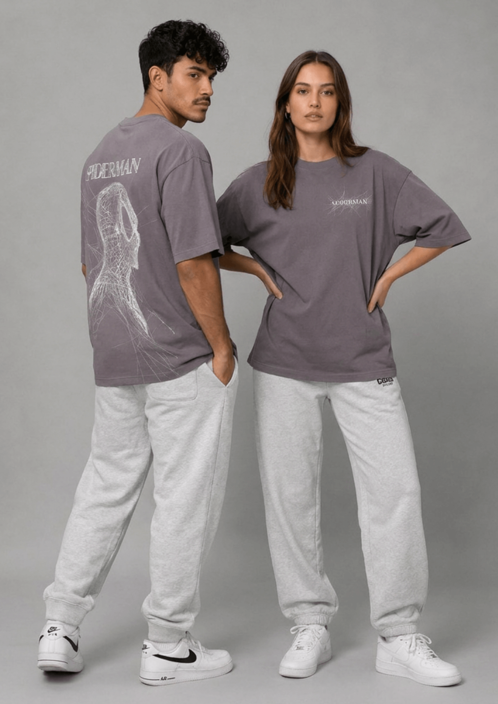 Unisex Printed Oversized  T-Shirt – SPIDER MAN