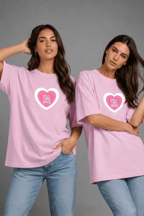 Unisex Oversized Graphic T-Shirt – You Got This Edition