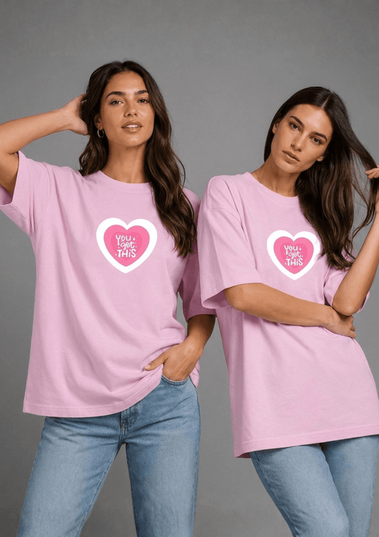 Unisex Oversized Graphic T-Shirt – You Got This Edition