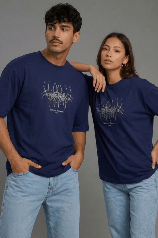 Unisex Printed Oversized  T-Shirt – Gothic