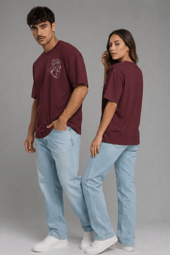 Unisex Oversized Graphic T-Shirt –No Lost Love Edition