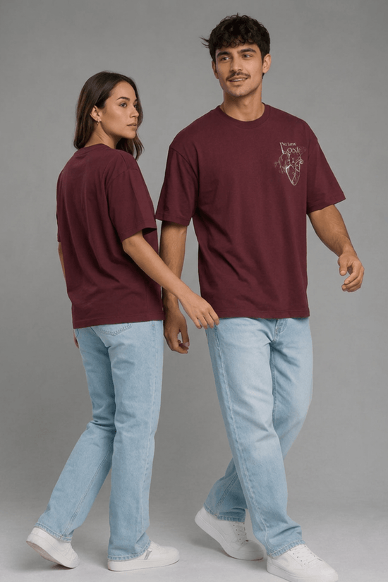 Unisex Oversized Graphic T-Shirt –No Lost Love Edition