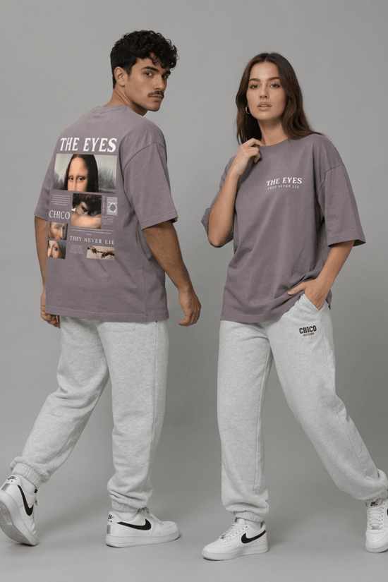 Unisex Oversized Graphic T-Shirt – The Eyes Edition