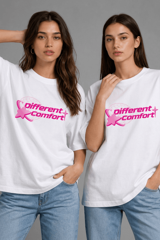 Women’s Oversized Graphic T-Shirt – Different Comfort