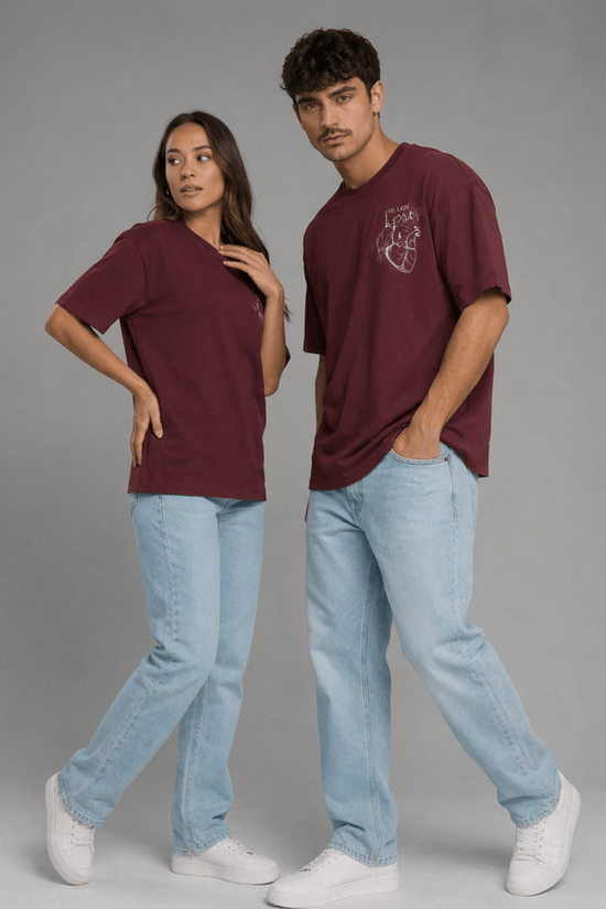 Unisex Oversized Graphic T-Shirt –No Lost Love Edition