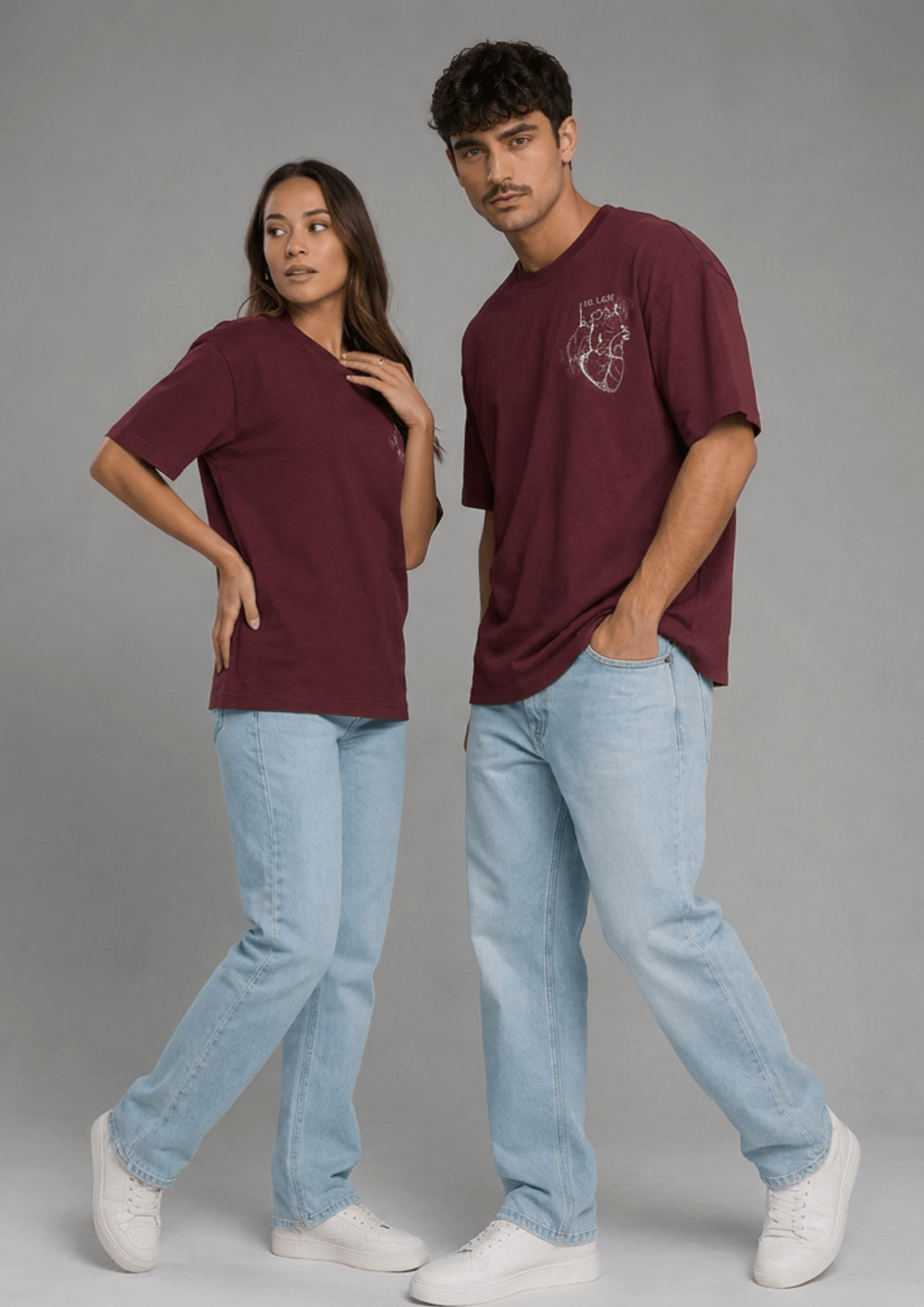 Unisex Oversized Graphic T-Shirt –No Lost Love Edition