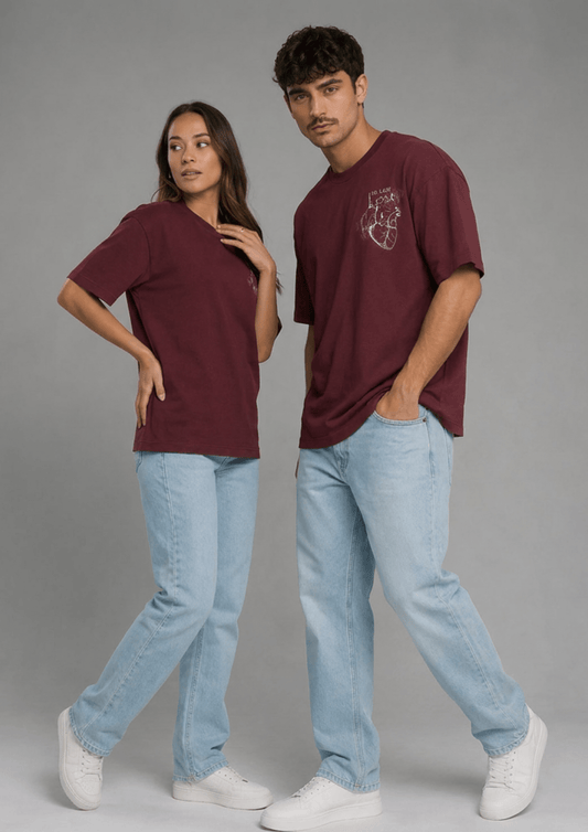 Unisex Oversized Graphic T-Shirt –No Lost Love Edition
