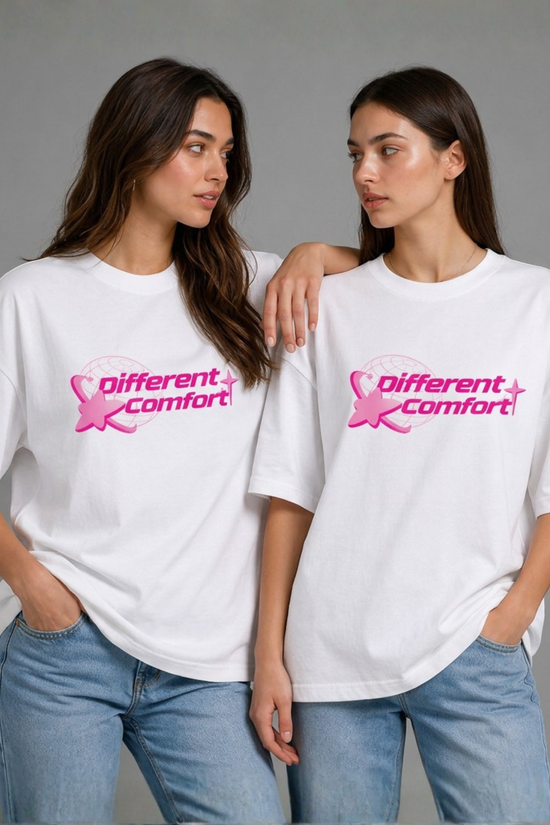 Women’s Oversized Graphic T-Shirt – Different Comfort