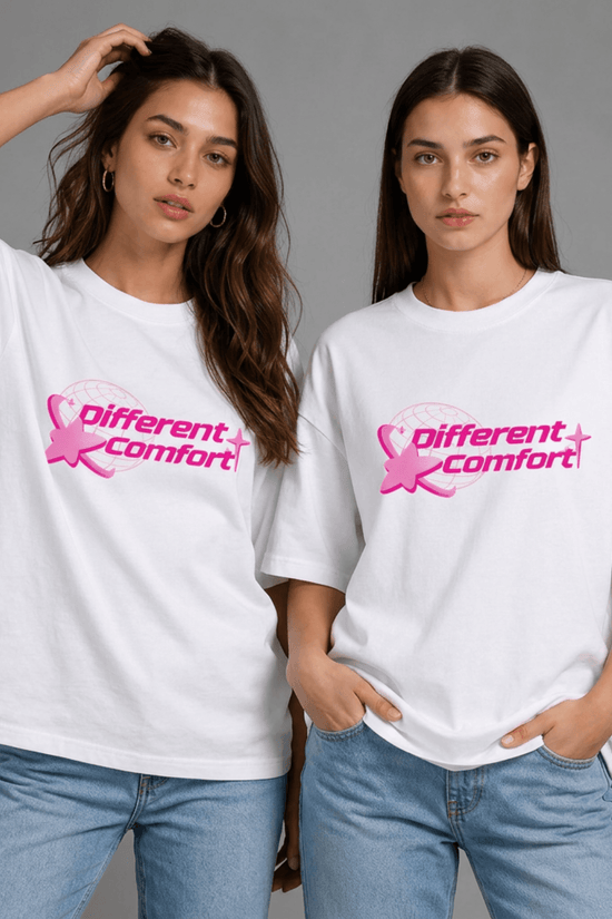 Women’s Oversized Graphic T-Shirt – Different Comfort