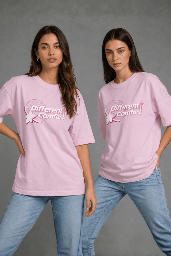 Women’s Oversized Graphic T-Shirt – Different Comfort