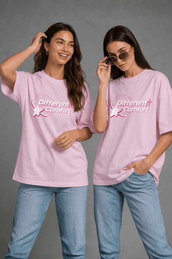 Women’s Oversized Graphic T-Shirt – Different Comfort