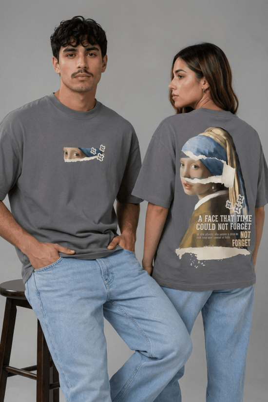 Unisex Oversized Graphic T-Shirt – Pearl Edition