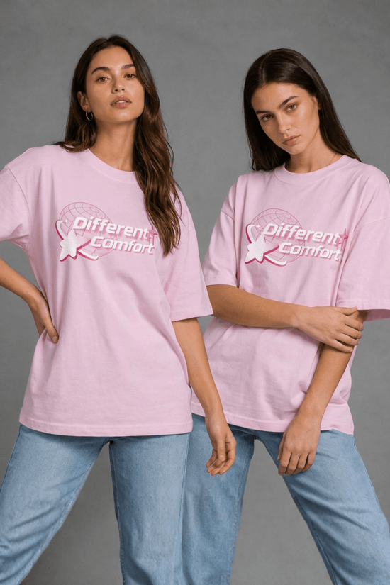 Women’s Oversized Graphic T-Shirt – Different Comfort