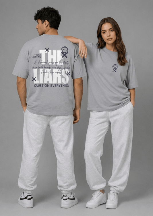 Unisex Oversized Graphic T-Shirt – The Liars