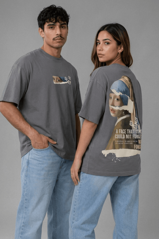 Unisex Oversized Graphic T-Shirt – Pearl Edition