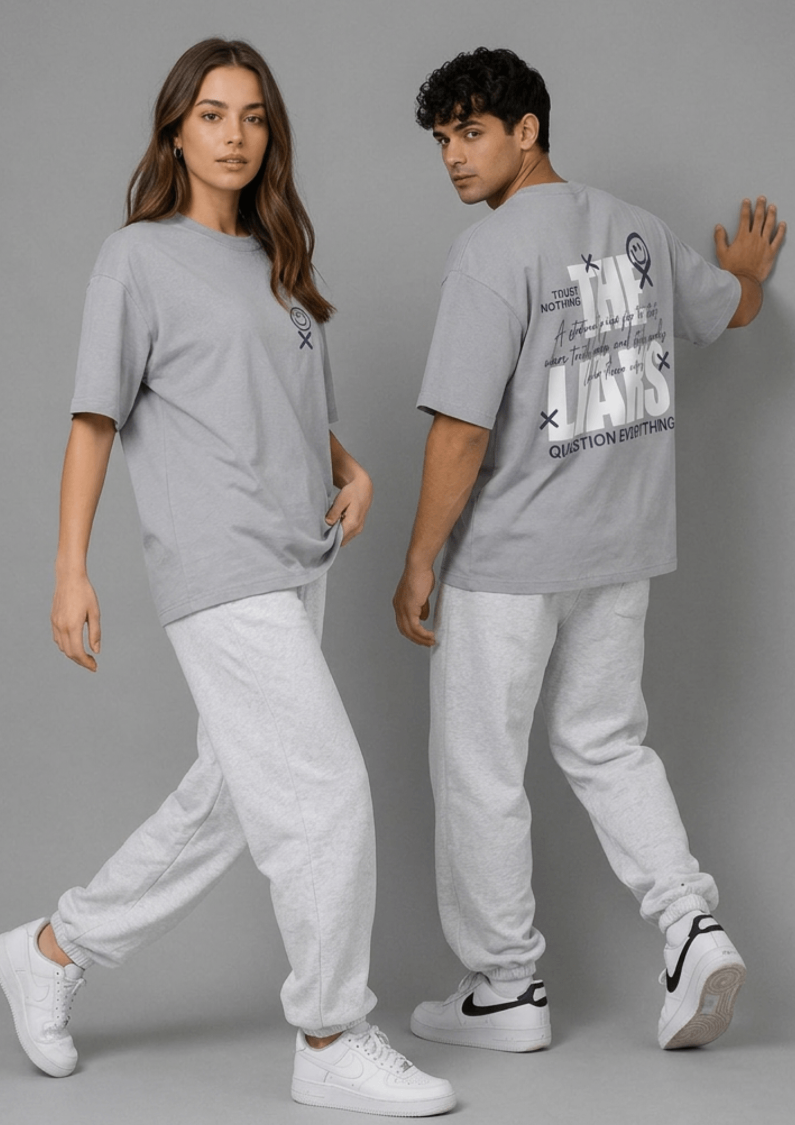Unisex Oversized Graphic T-Shirt – The Liars