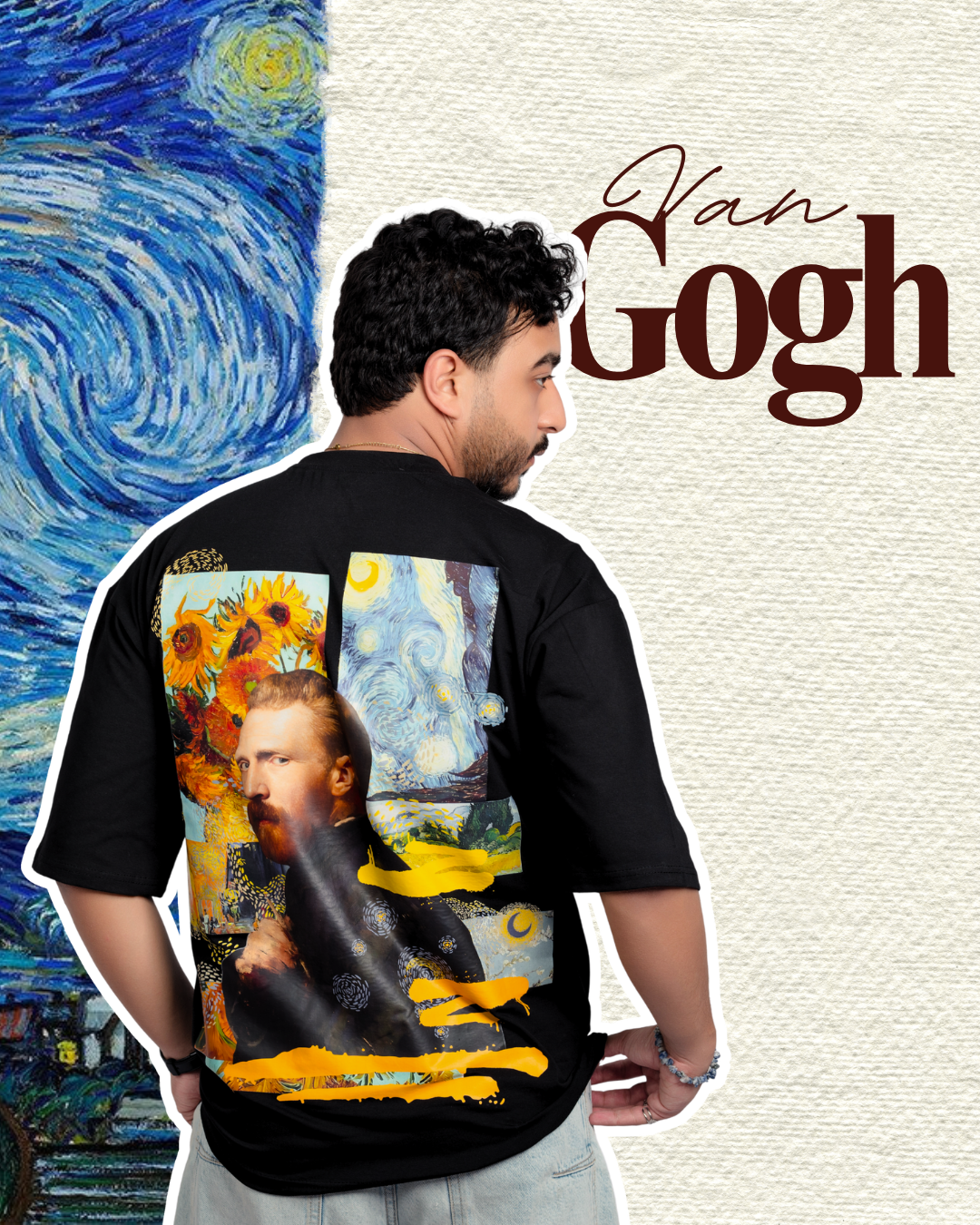 Van Gogh Oversized Tee