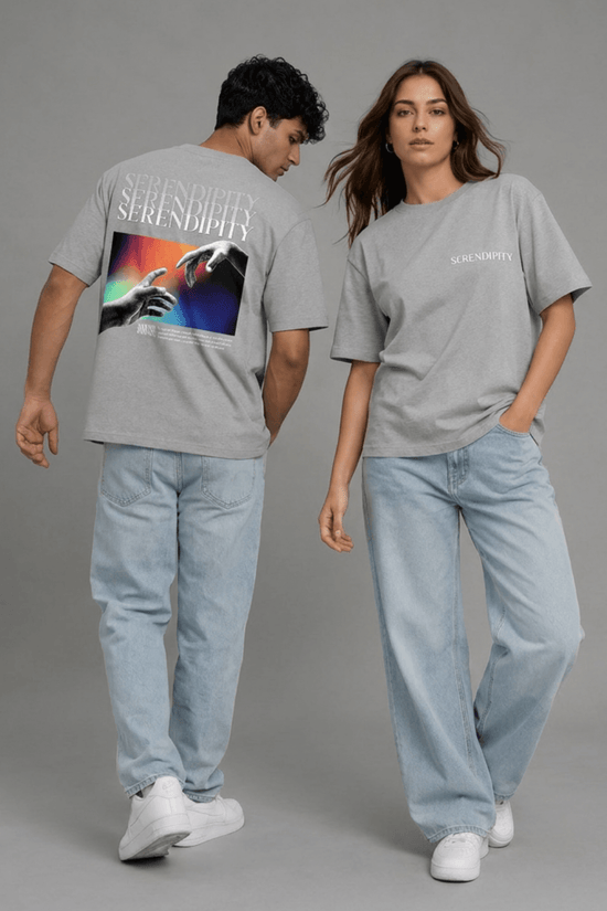 Unisex Oversized Graphic T-Shirt – Serendipity Edition