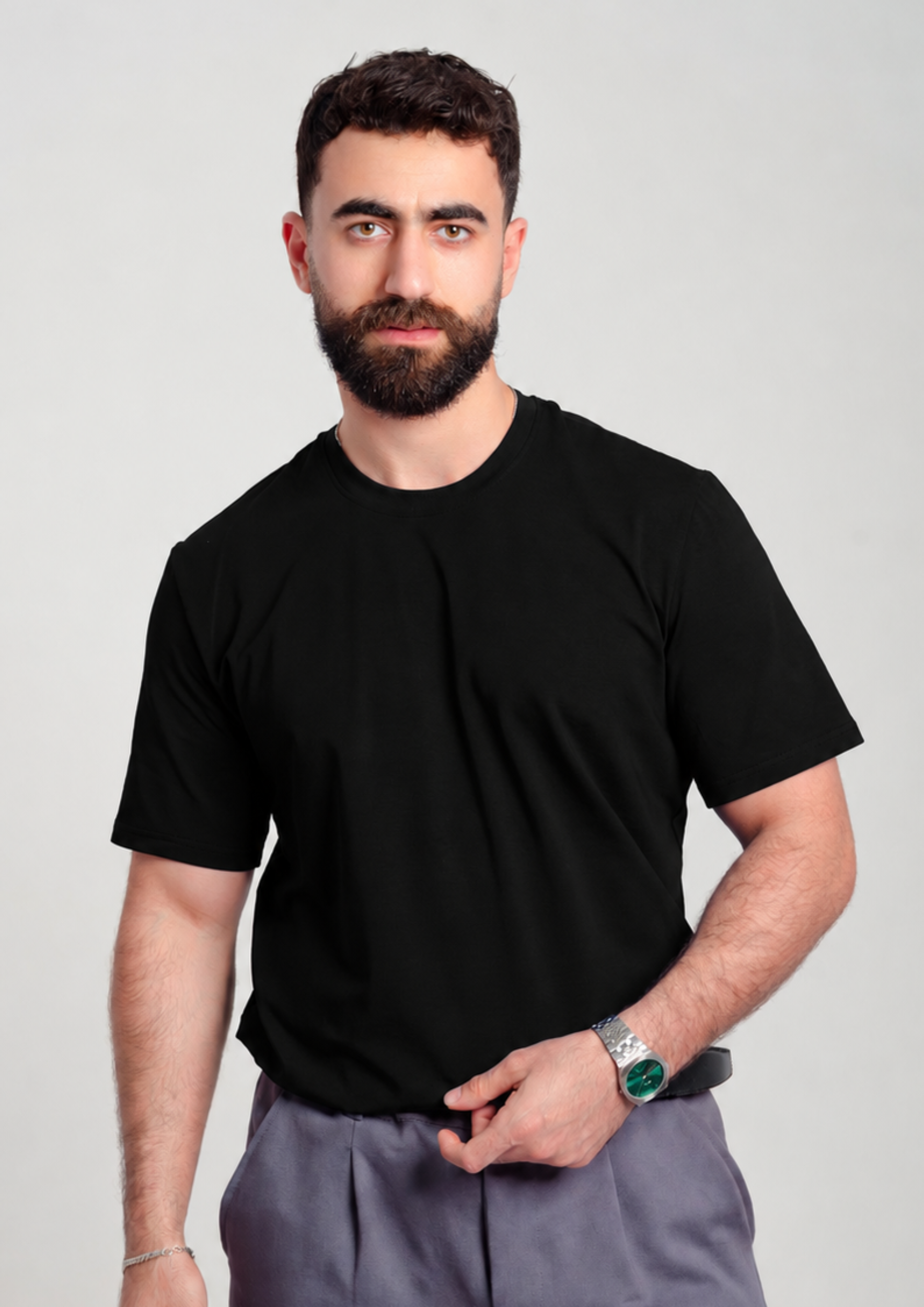Men’s Regular Tee – Black