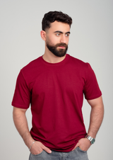 Men’s Regular Tee – Burgundy