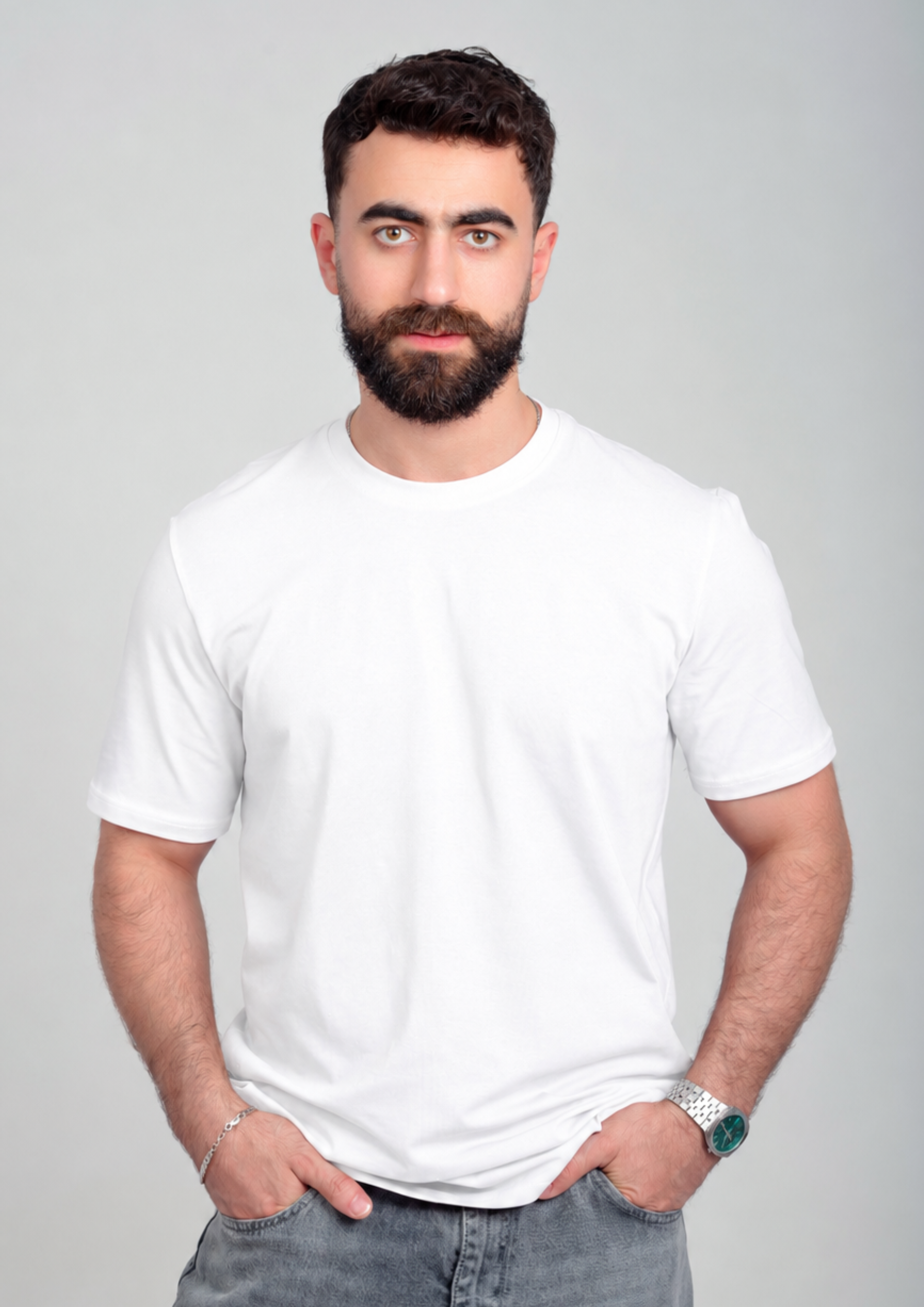 Men’s Regular Tee – White