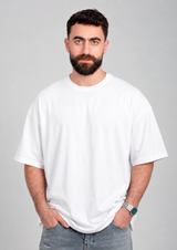 Men’s Oversized Tee – White