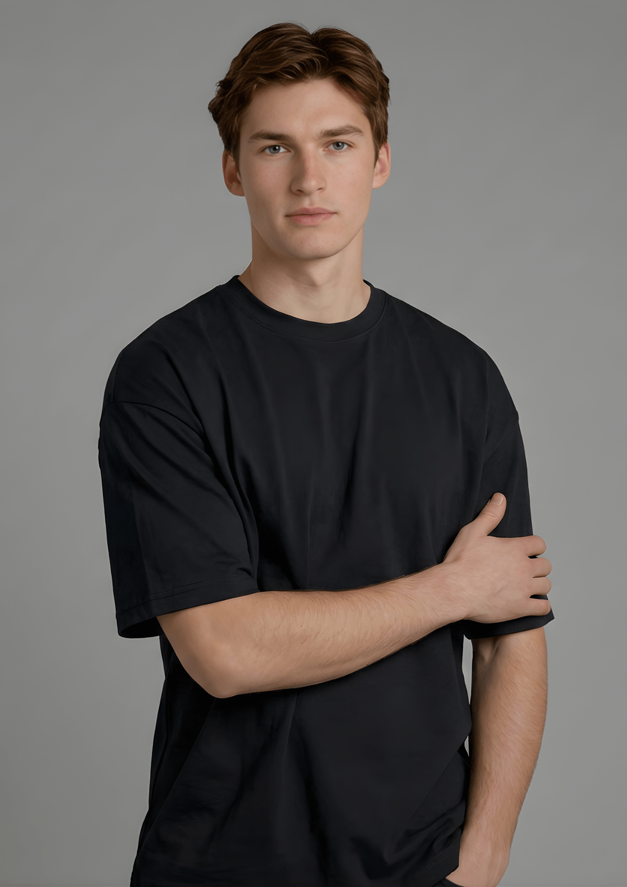 Men’s Oversized Essential T-Shirt – Black