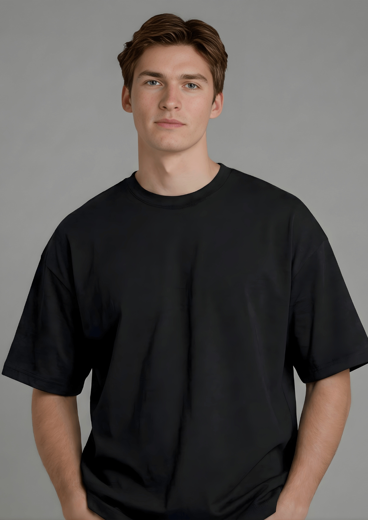 Men’s Oversized Essential T-Shirt – Black