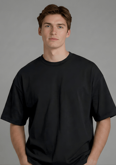Men’s Oversized Essential T-Shirt – Black