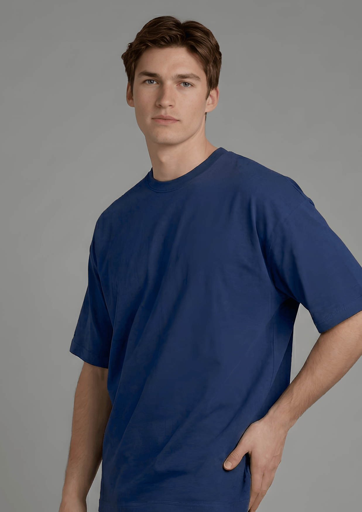 Men’s Oversized Essential T-Shirt – Navy