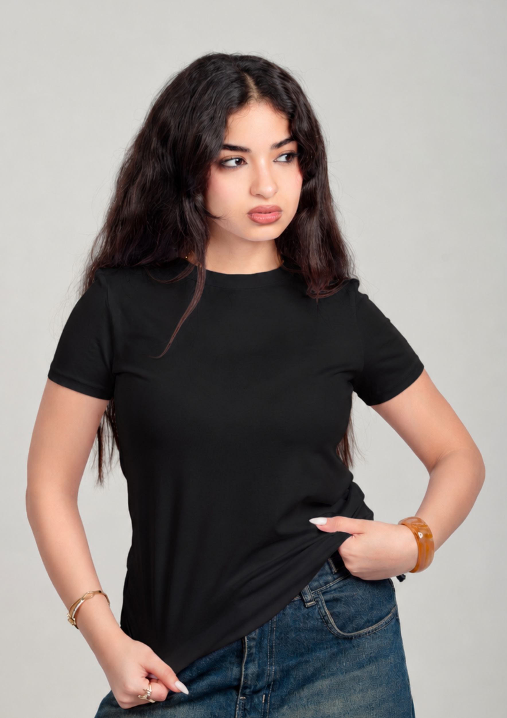 Women’s Regular Tee – Black