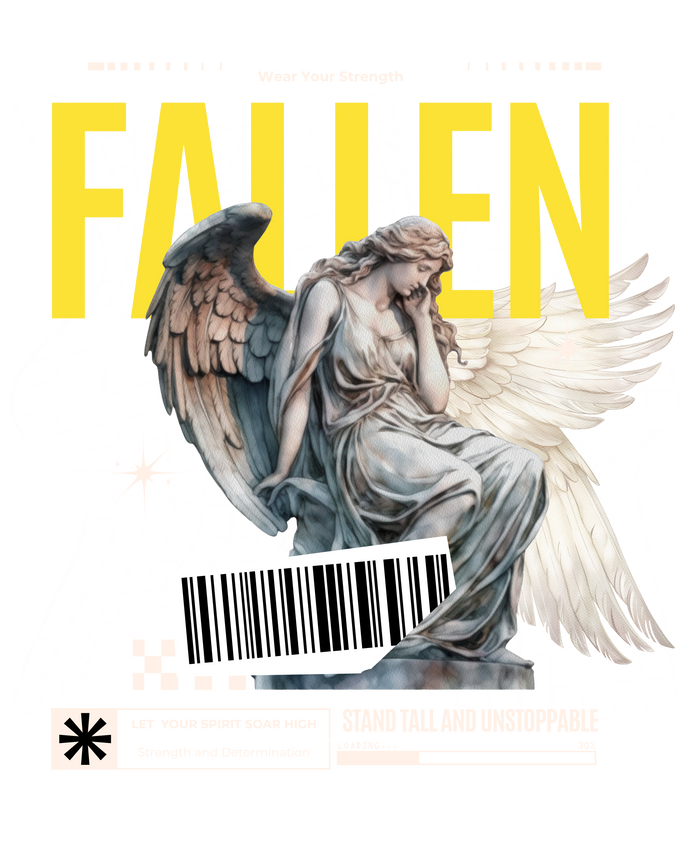 Fallen Angel Oversized Tee – Women