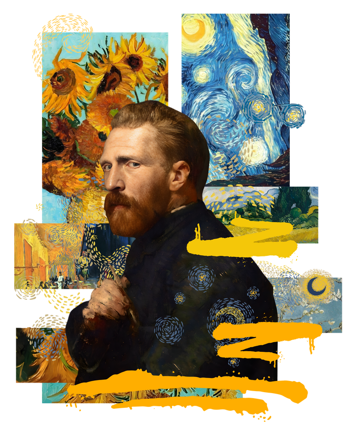 Van Gogh Oversized Tee